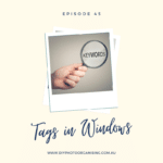 Tags in Windows