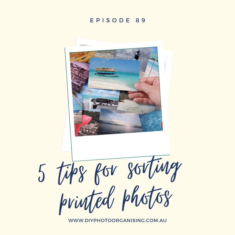 5 Tips for sorting printed photos